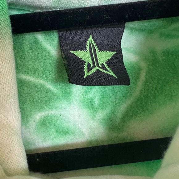 🌿 NWOT! Jeffree Star Unisex Tie Dye Pullover Hoodie - Picture 7 of 9